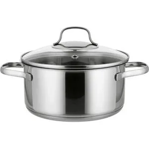 SILVERCREST® Premium-Edelstahltopf, Ø 20 cm