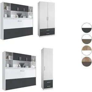 RAUCH ORANGE Querklappbett  »ALBERO«, mit Regalelement und Schrank