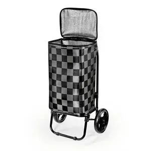 EASYMAXX Einkaufstrolley faltbar,  52 l