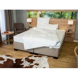 BeCo Winter-Bettdecke »Proneem«, mit Milbenschutz, 100 % Baumwolle