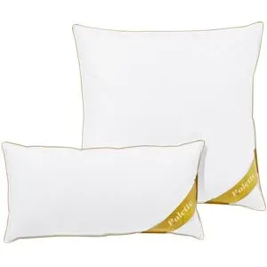 BALETTE deLuxe Gänsefeder/Daunen Kopfkissen Gold-Edition