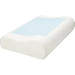 LIVARNO® Nackenstützkissen mit Geleinlage, 48 x 30 x 11 cm