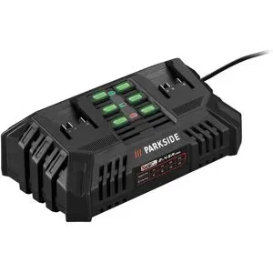 PARKSIDE® 20 V / 2x 4,5 A Akku-Doppelladegerät »PDSLG 20 B1«, ohne Akku