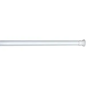 Wenko Teleskop-Duschstange, ausziehbar von 110 bis 245 cm, aus Aluminium