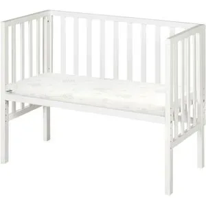 ROBA  2in1 Beistellbett mit Barriere + Matratze