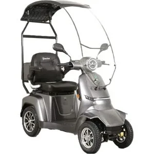 GREENSTREET Elektromobil »E-Mover Deluxe« 1000W 20 km/h inkl. Topcase und Dach
