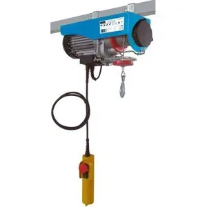Güde Elektrischer Seilzug, bis 600 kg Hubkraft, 12 m Seillänge, 1050 Watt Leistung