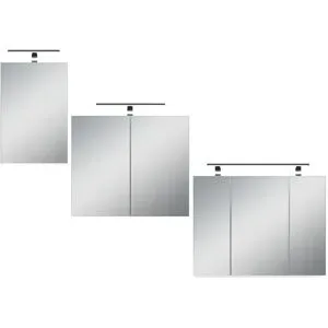 BYLIVING Spiegelschrank »Spree«, mit LED