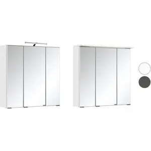 HELD Bologna 3D Spiegelschrank 60/70/80/90/100cm
