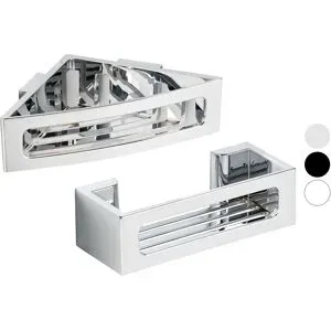 WENKO Static-Loc® Badezimmerablage »Bralia«, ohne Bohren