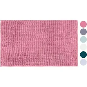 GÖZZE Mikrofaser Chenille Badteppich, 60 x 100 cm