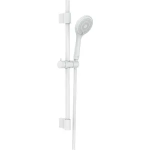 WENKO Brauseset Watersaving Weiß, Länge Stange: 70 cm