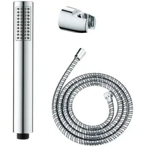 WENKO Basic Line Duschkopf Set Wanne