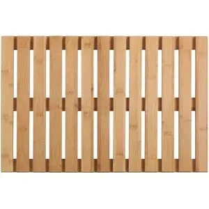 Wenko Baderost »Indoor & Outdoor«, 40 x 60 cm, mit rutschhemmender Unterseite, aus Bambus
