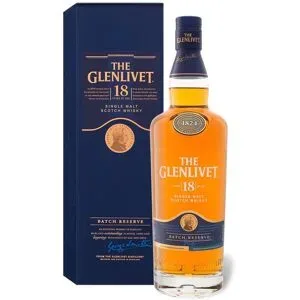 THE GLENLIVET Speyside Single Malt Scotch Whisky 18 Jahre mit Geschenkbox 40% Vol