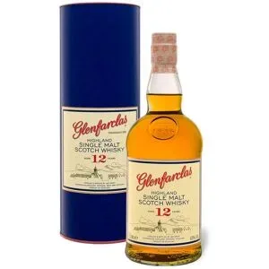 GLENFARCLAS Highland Single Malt Scotch Whisky 12 Jahre mit Geschenkbox 43% Vol
