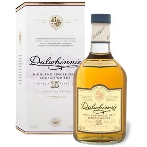 DALWHINNIE Highland Single Malt Scotch Whisky 15 Jahre mit Geschenkbox 43% Vol