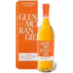 GLENMORANGIE Original Highland Single Malt Scotch Whisky 12 Jahre mit Geschenkbox 40% Vol