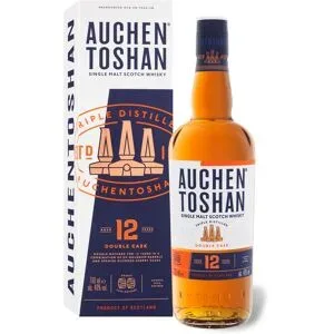 AUCHENTOSHAN Lowland Single Malt Scotch Whisky 12 Jahre mit Geschenkbox 40% Vol