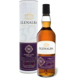 GLENALBA Blended Scotch Whisky 32 Jahre Sherry Cask Finish 40% vol