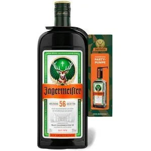 JÄGERMEISTER Kräuterlikör 1,75-l-Flasche mit Partypumpe 35% Vol