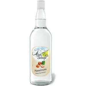 ALPENSCHNAPS Haselnuss 33% Vol 1-l-Flasche