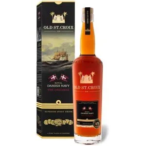 OLD ST. CROIX A.H. RIISE Royal Danish Navy 40% Vol