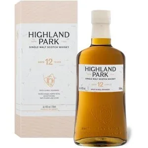 HIGHLAND PARK Single Malt Scotch Whisky 12 Jahre mit Geschenkbox 40% Vol