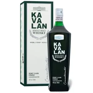 KAVALAN Concertmaster Single Malt Whisky Port Cask Finish mit Geschenkbox 40% Vol
