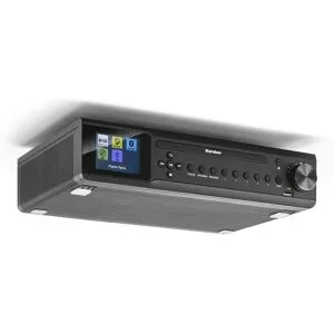 Karcher RA 2060D-B Unterbauradio mit CD-Player, DAB+ Radio, MP3-Wiedergabe über USB und Bluetooth - LED Licht