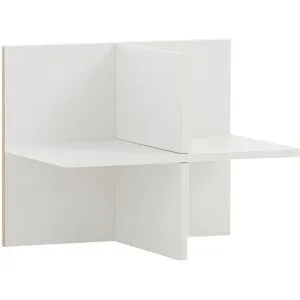 SCHILDMEYER Büroserie 400 - Regalkreuz, modern, weiß