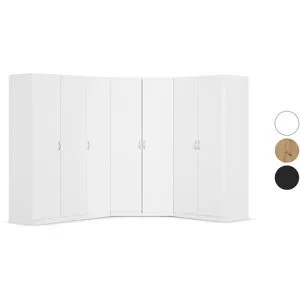 RAUCH BLUE Eckschrank »Case«, 7-türig