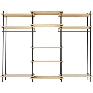 AR SHELVING Regalsystem »DECO«, mit 2 Kleiderschränken
