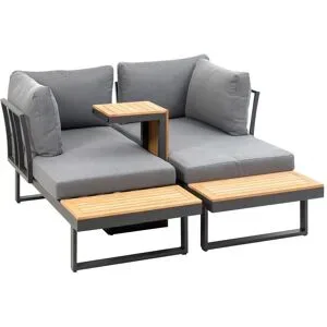 GREEMOTION Lounge-Set San Jose, 3-tlg.