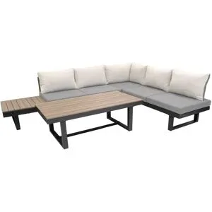 BELLAVISTA - HOME & GARDEN® Alu-Lounge »Largo«, höhenverstellbar