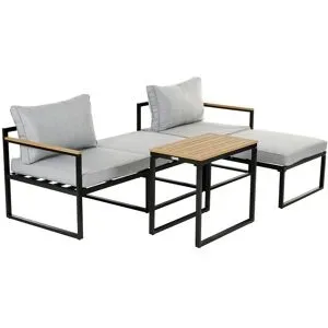 GREEMOTION Lounge-Set »Retiro«, 5-tlg.