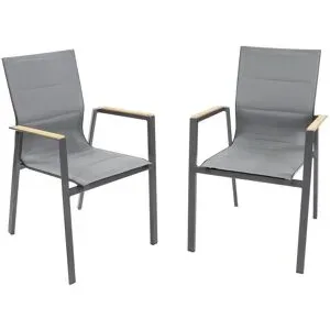 BELLAVISTA - HOME & GARDEN® Stapelstühle »Newport«, 2er-Set