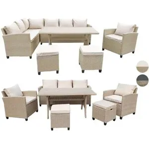 BELLAVISTA - HOME & GARDEN® Dining Lounge »Prato«, aus Rattan