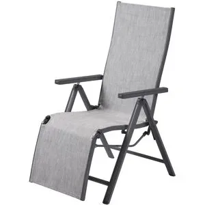 LIVARNO® Aluminium-Relaxsessel »Houston«, 58 x 110 x 80 cm