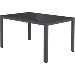 LIVARNO® Alu-Gartentisch »Houston / Toronto« grau, 140 x 92 x 74 cm
