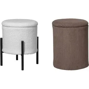LIVARNO® Hocker mit Staufach