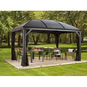 SOJAG CANADA Pavillon Moreno 10x14, galv. Stahl