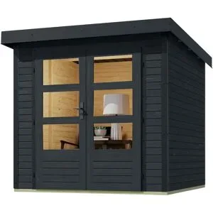 KARIBU Gartenhaus Hybrido 19 mm