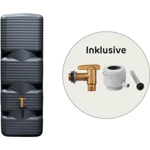 4RAIN  Wandtank Komplett-Set »QUADRO«, 170 Liter