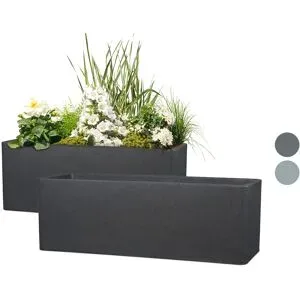 SCHEURICH Longgefäß »Cube Box«, Kunststoff, quadratisch