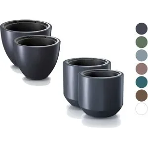PROSPERPLAST Blumentopf »Heos«, mit glatter Oberfläche