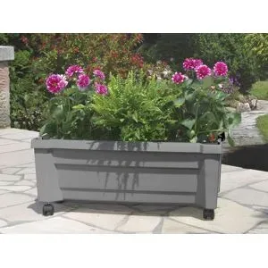 KHW Calypso Pflanzkasten mit Bewässerungssystem, B 79 x T 35 x H 33 cm