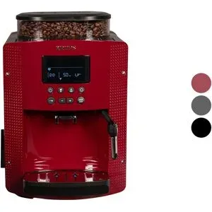Krups Essential Pisa Kaffeevollautomat, Milchdüse, individuelle Dosierung, LC Display, einfache Reinigung »EA81PO«