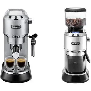 DeLonghi Siebträgermaschine Dedica Style Barista Bundle - »KG 521.M«, »KG 685.M«