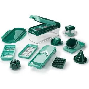 Genius NICER DICER Nicer Dicer »Fusion Smart«, 16-teilig, 1,25 l Auffangbehälter, Klingen aus Edelstahl